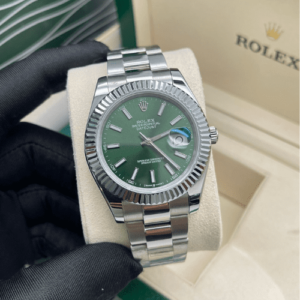 ساعة رولكس datejust خضرا