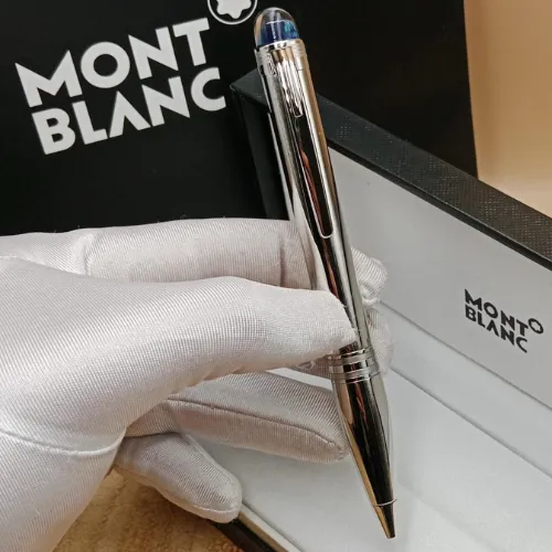 قلم مون بلان فضي